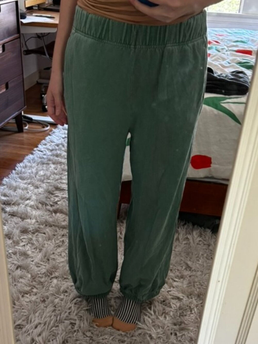 Le Bon Shoppe Balloon Pants in Green